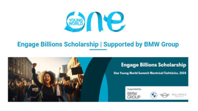 Engage Billions Scholarship 2024 | Supported by BMW Group
