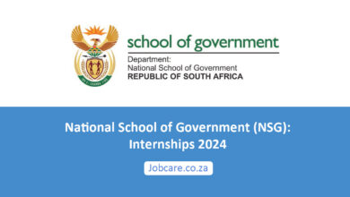National School of Government (NSG): Internships 2024