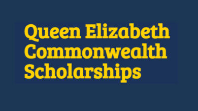 Queen Elizabeth Commonwealth Scholarships (QECS) 2024-2025