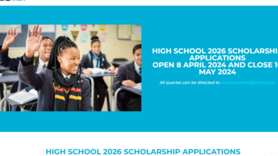 High School 2026 Scholarship applications now open