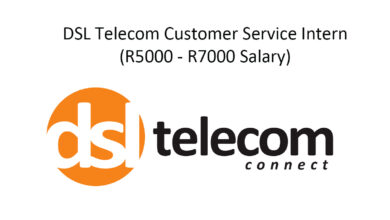DSL Telecom Customer Service Intern (R5000 - R7000 Salary)