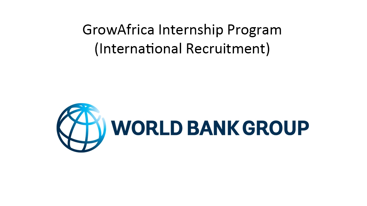 GrowAfrica Internship Program (International Recruitment)