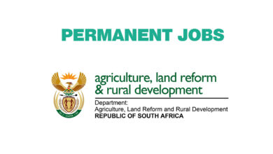 Permanent Jobs for people with Grade 10 (Department of Agriculture)