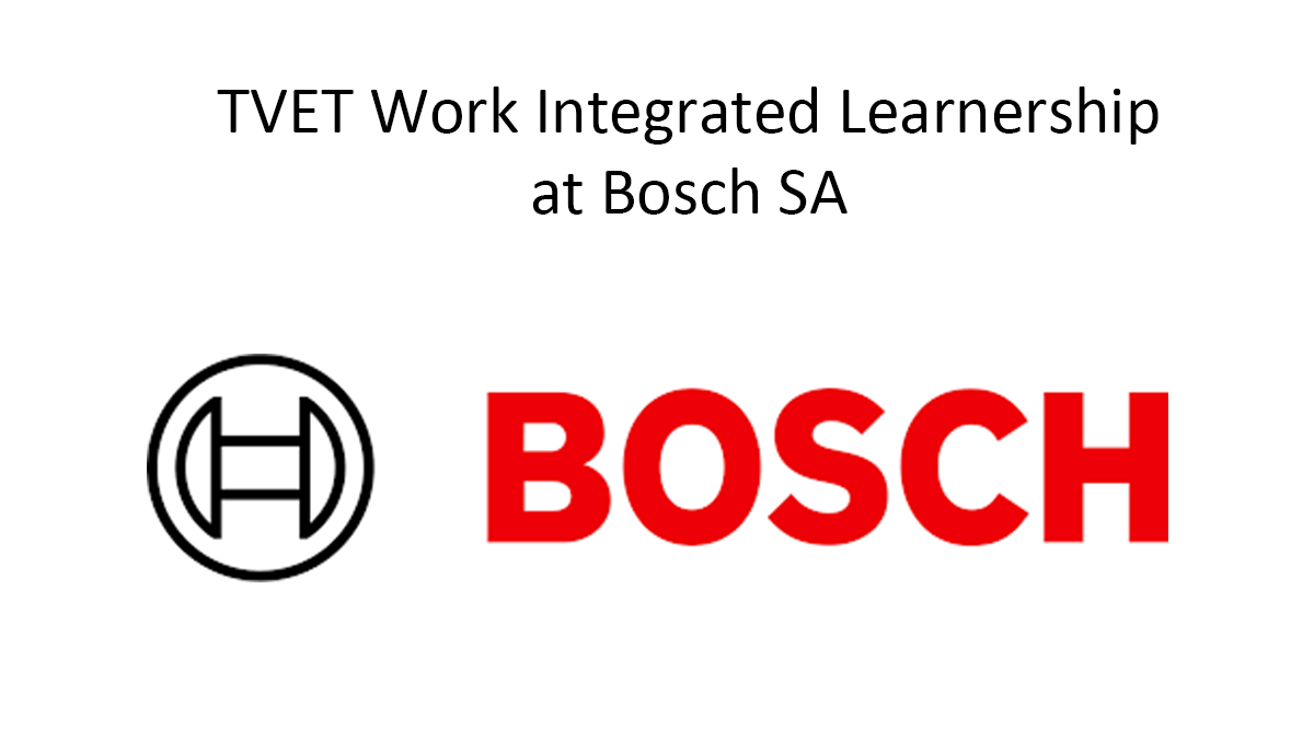 TVET Work Integrated Learnership at Bosch SA