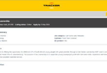 Tracker Connect: Call Centre Learnership 2024 (X25 Posts)