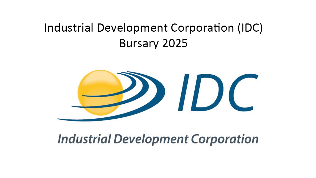 Industrial Development Corporation (IDC) Bursary 2025