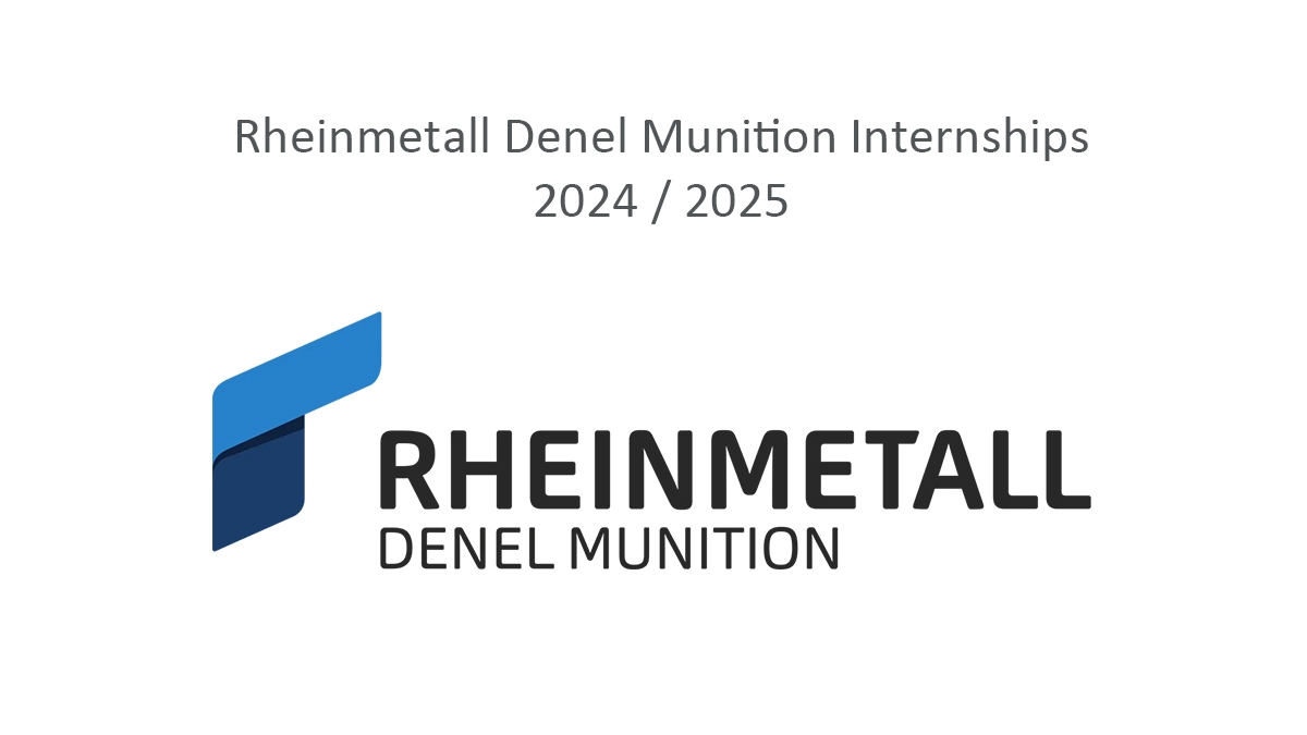 Rheinmetall Denel Munition Internships 2024 / 2025