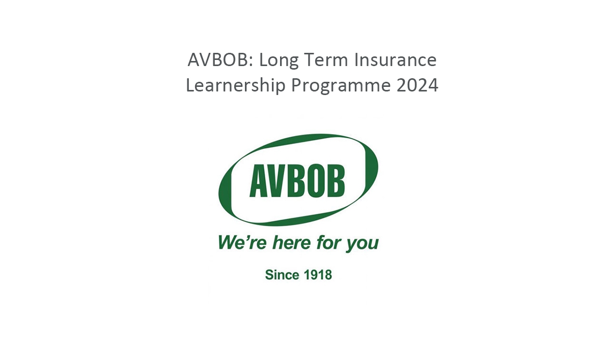 AVBOB: Long Term Insurance Learnership Programme 2024