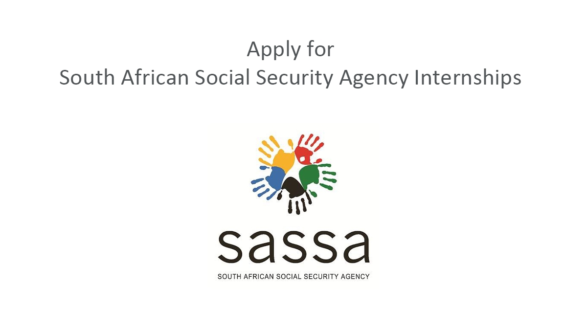 Apply for South African Social Security Agency Internships