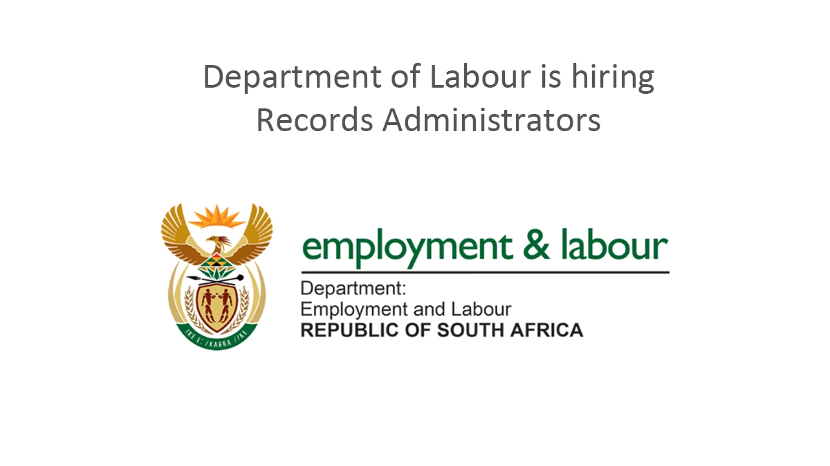 Department of Labour is hiring Records Administrators