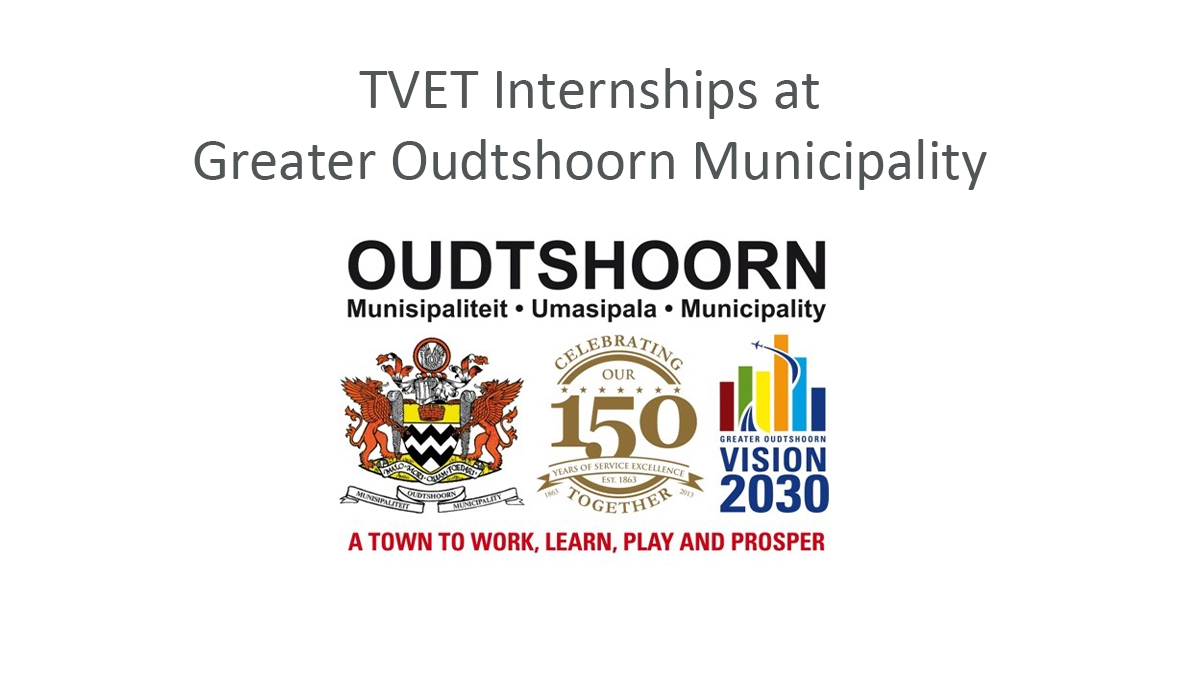 TVET Internships at Greater Oudtshoorn Municipality