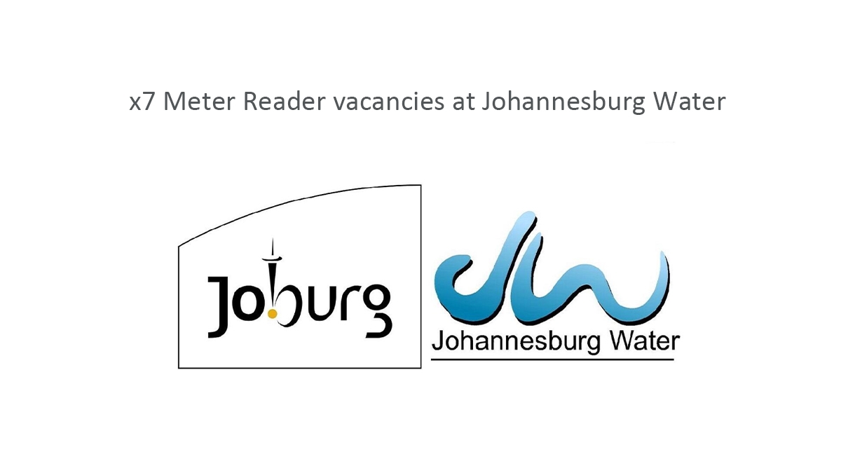 x7 Meter Reader vacancies at Johannesburg Water
