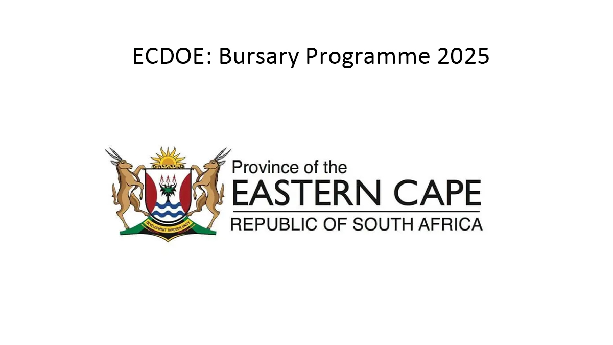 ECDOE: Bursary Programme 2025