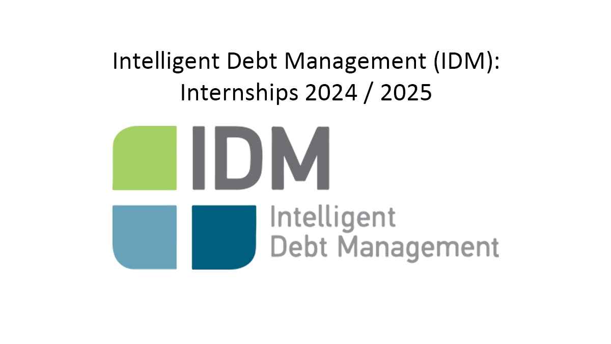 Intelligent Debt Management (IDM): Internships 2024 / 2025