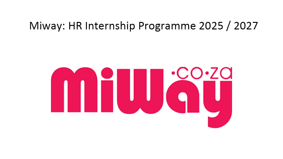 Miway: HR Internship Programme 2025 / 2027