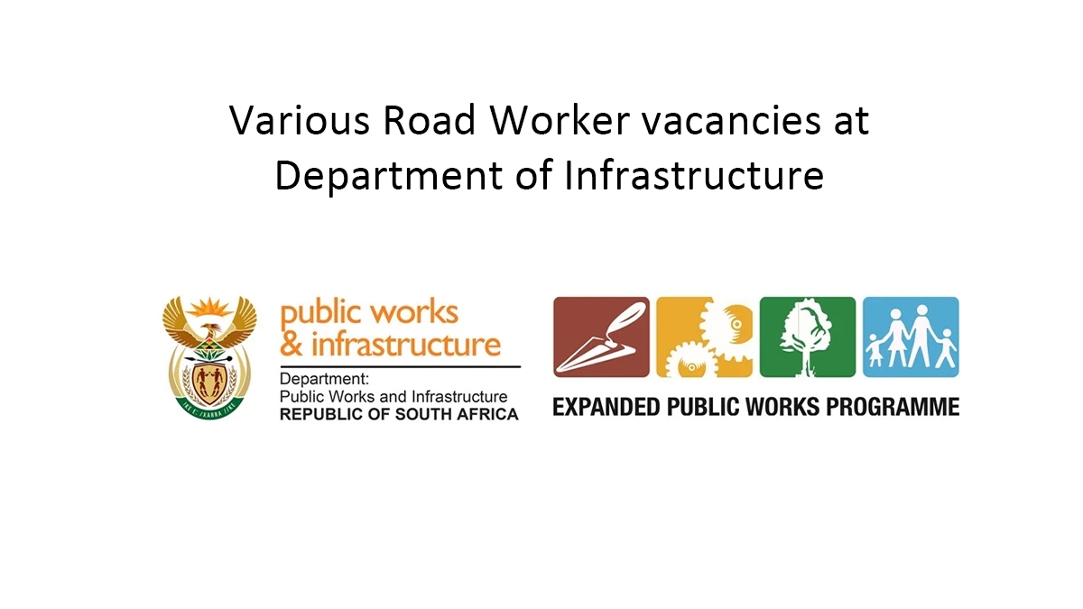 Various Road Worker vacancies at Department of Infrastructure