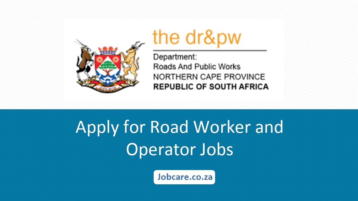 Apply for Road Worker and Operator Jobs