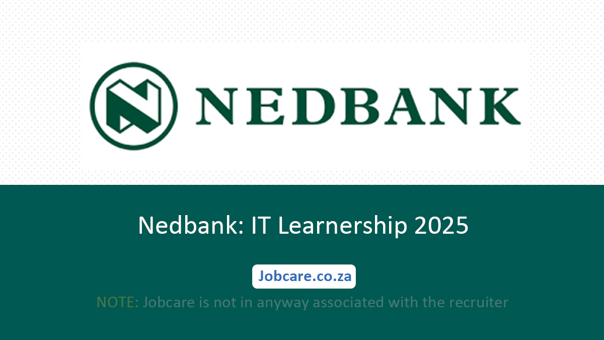 Nedbank: IT Learnership 2025