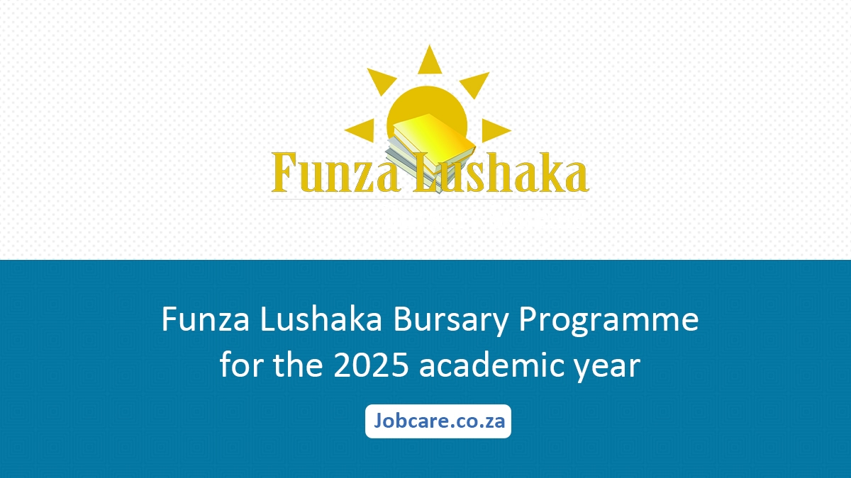 Funza Lushaka Bursary Programme for the 2025 academic year