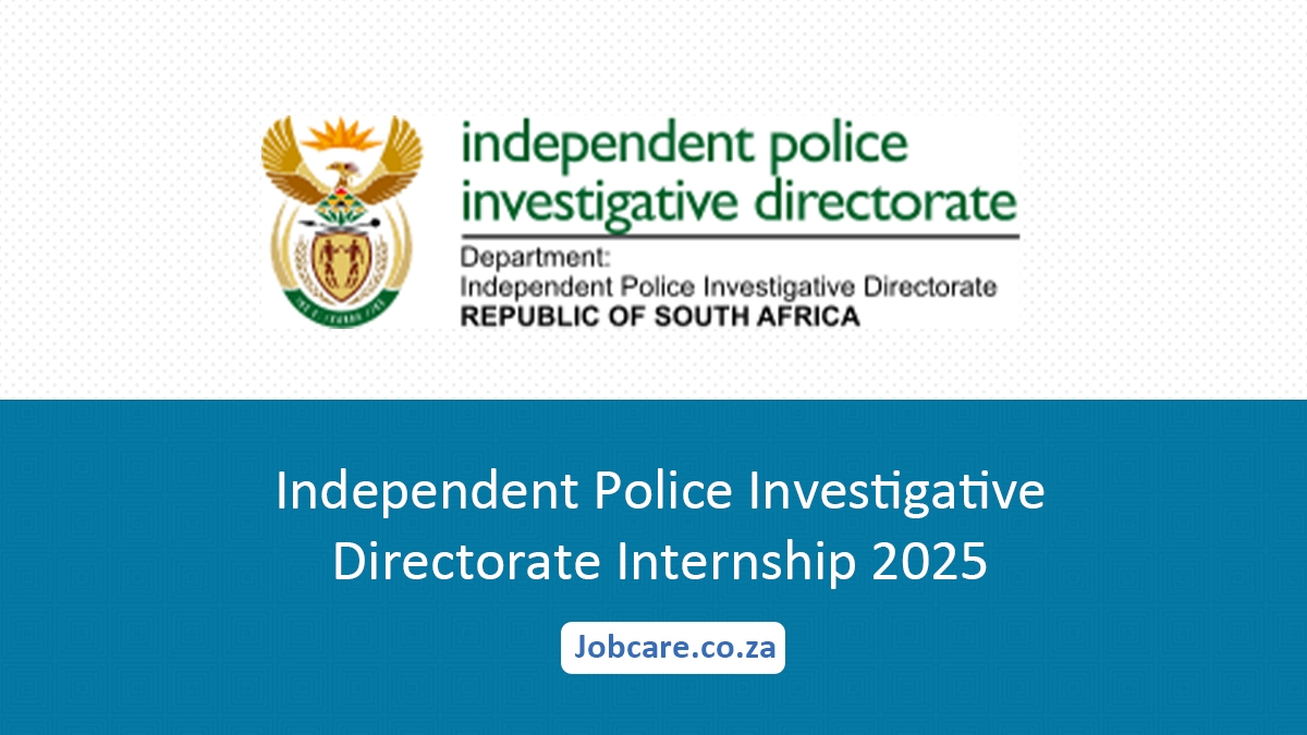 Independent Police Investigative Directorate Internship 2025