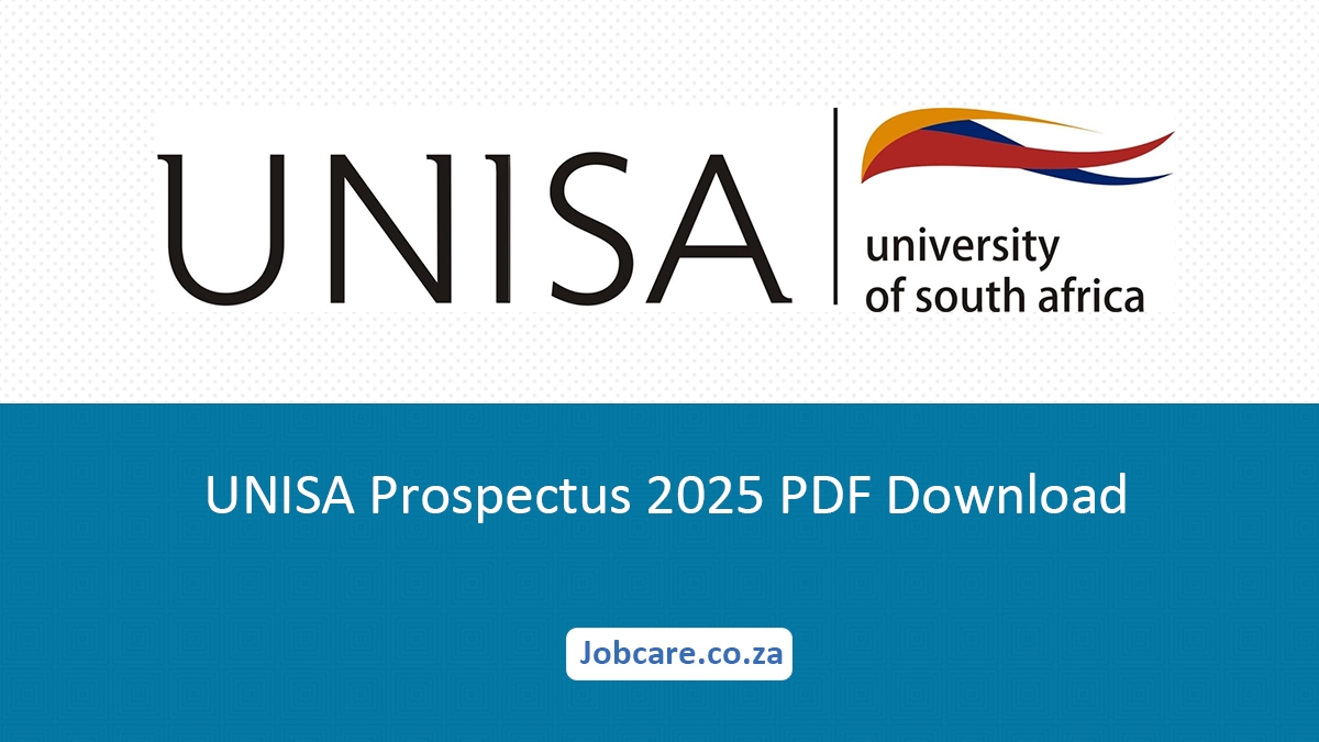 UNISA Prospectus 2025 PDF Download