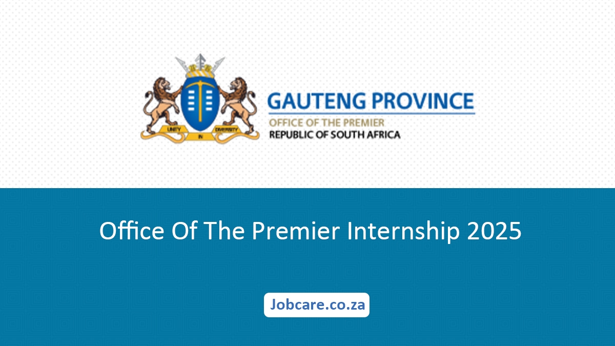 Office Of The Premier Internship 2025