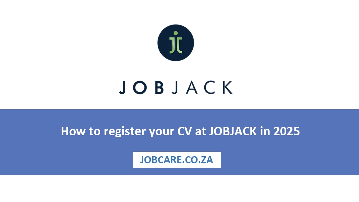 How to register your CV at JOBJACK in 2025