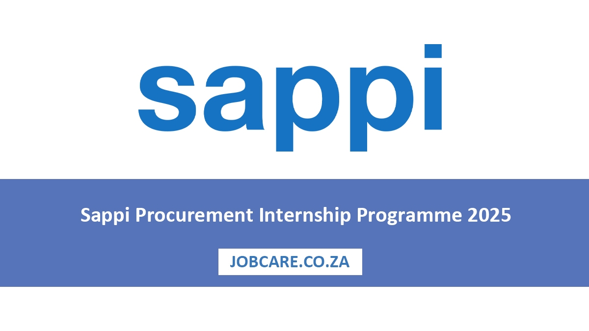 Sappi Procurement Internship Programme 2025