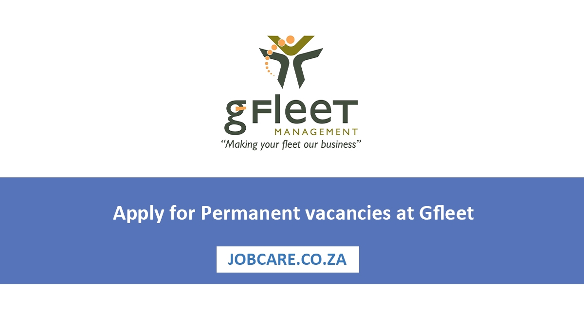 Apply for Permanent vacancies at Gfleet