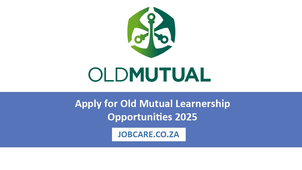 Apply for Old Mutual Learnership Opportunities 2025