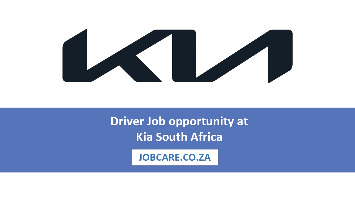 Driver Job opportunity at Kia South Africa