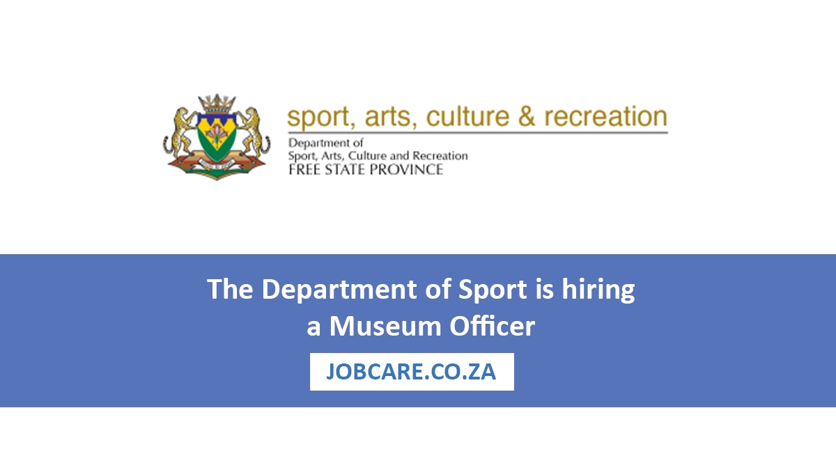 The Department of Sport is hiring a Museum Officer