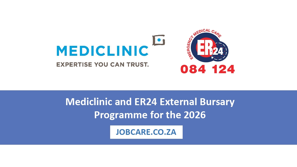 Mediclinic and ER24 External Bursary Programme for the 2026