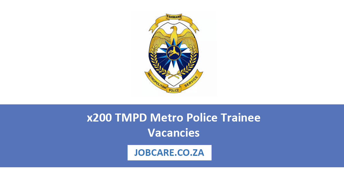x200 TMPD Metro Police Trainee Vacancies