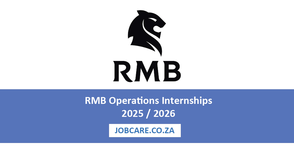 RMB Operations Internships 2025 / 2026