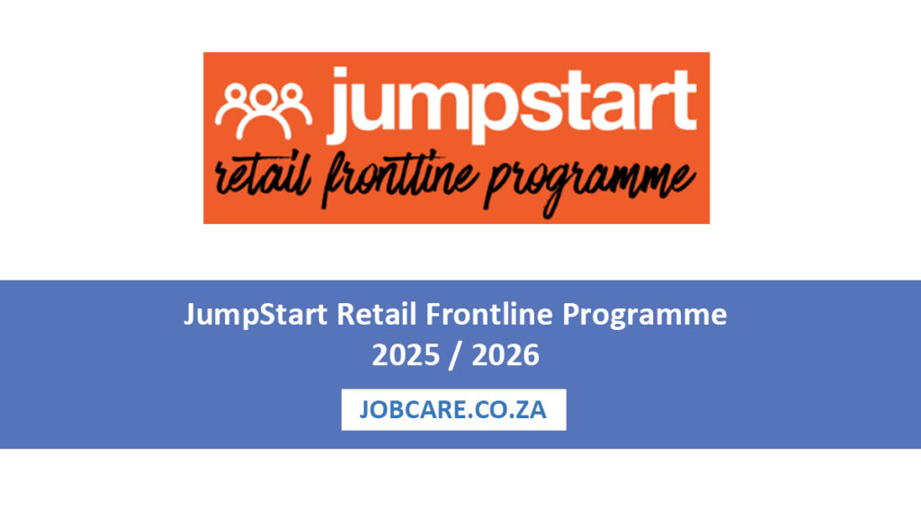 Retail Frontline Programme Learnerships 2024 / 2025 - Jobcare